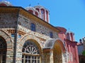 PANTOKRATOR MONASTERY - ATHOS, GREECE Royalty Free Stock Photo