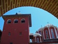 PANTOKRATOR MONASTERY - ATHOS, GREECE Royalty Free Stock Photo