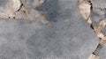 Detailed view of a rustic, uneven, aging, and worn weathered cracked cement wall backdrop texture Royalty Free Stock Photo