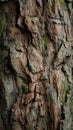 Detailed View of Tree Bark Texture Royalty Free Stock Photo