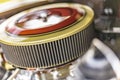 Vintage Car Air Filter Detail Royalty Free Stock Photo