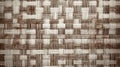 Detailed Woven Fabric Texture Background With Mesh Pattern