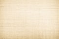 Detailed woven fabric texture background mesh pattern light beige color blank. Jute hessian sackcloth burlap canvas Natural Royalty Free Stock Photo