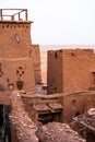 Details of Ait Benhaddou fortress town close to Ouarzazate in Morocco