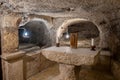 Details of the altar in the Church of the Nativity. Bethlehem Royalty Free Stock Photo