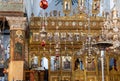 Details of the altar in the Church of the Nativity. Bethlehem Royalty Free Stock Photo