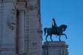 Details of Altare della Patria monument, Rome, Italy Royalty Free Stock Photo