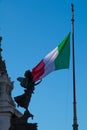 Details of Altare della Patria monument, Rome, Italy Royalty Free Stock Photo