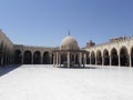 Details of Amr ibn al-As Mosque in Egypt Royalty Free Stock Photo
