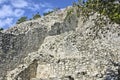 Details of Ancient buildings built by the Mayas