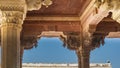 Details of ancient Indian architecture. Royalty Free Stock Photo