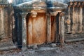 Details of the ancient ruins of Roman theater in archeological site in Byblos. Lebanon Royalty Free Stock Photo