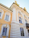 Details of the architectural design of the Grand Peterhof Palace