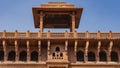 Details of the architecture of the ancient Jahangir Mahal Royalty Free Stock Photo