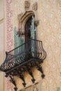 Details of Architecture of Barcelona, Spain Royalty Free Stock Photo