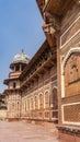 Details of the architecture of the Jahangir Mahal Palace in the Red Fort Royalty Free Stock Photo