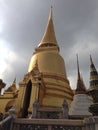 Details of architeture at Wat Phra Kaew in Bangkok