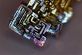 Details of an artificially synthesized bismuth crystal