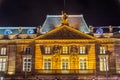 Details of Aubette, a historical building on Place Kleber in Str Royalty Free Stock Photo