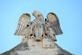 Details of the baroque that can be admired in the city of Lecce in Apulia, Italy Royalty Free Stock Photo