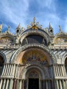 Details of the Basillica di San Marco in Venice, Italy Royalty Free Stock Photo