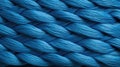 details blue yarn texture