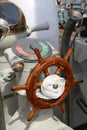 Details on board the Romanian pole brigantin Mircea at the Marina di Genova 24-25-26 June 2022.