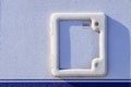 Details of camper toilet door