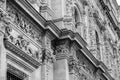 Details of the carvings on Sevilla City Hall facade