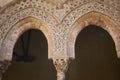 Details of the cathedral cloister Royalty Free Stock Photo