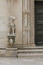 Details of the Cathedral of St Jacob at Sibenik Old Town, Croatia, Europe Royalty Free Stock Photo