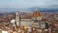 The details of the Cattedrale di Santa Maria del Fiore in Florence Italy