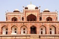 Details of Central Entrance of Humayun Tomb Complex. UNESCO World Heritage in Delhi, India. Asia