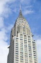 Details of the Chrysler building facade Royalty Free Stock Photo