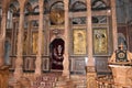 Eye of Providence in the church of the Holy sepulcher in Jerusalem , Israel Royalty Free Stock Photo