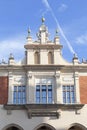 Details of Cloth Hall Sukiennice, Main Market Square, Krakow,Poland Royalty Free Stock Photo