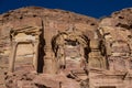 Details of Corinthian tomb, one of the Royal Tombs, Petra