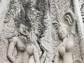 Details of dancing Apsara at Angkor wat