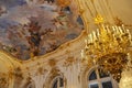 Details of the decoration of a room in the imperial palace in Vienna Royalty Free Stock Photo