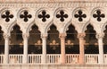 Details of Doge's Palace, Venice, Italy