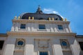 Details of dome of Grand Hotel Dieu after 2018 renovation in Lyon France Royalty Free Stock Photo