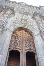 Details of door an old church Metropolitan Cathedral Mexico City, Mexico