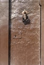 Details of a door of The Plaza de Toros bullfight arena Royalty Free Stock Photo