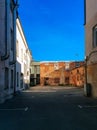 Details, doors and windows of ruins Royalty Free Stock Photo