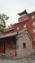 Details and elements of a traditional Chinese building. Summer Palace, Beijing, China