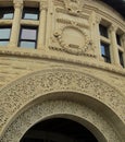 Details of Engineering building. Stanford University Campus.