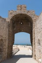 Old Castle Of Cadiz Andalucia, Spain Royalty Free Stock Photo