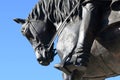 Details of equestrian monument to General Yermolov in Pyatigorsk