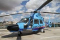 Details of the Eurocopter AS-365N-3 Dauphin 2. Royalty Free Stock Photo