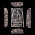 Details of every aspect of The emperor of Thai Buddhist Amulet called Phra Somdej callection Chiang Saen kao tue